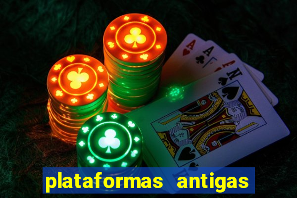 plataformas antigas de jogos